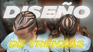 Tutorial diseño de trenzas [upl. by Onitram]