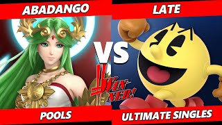 WINNER Next Gen  Abadango Palutena Vs Late PacMan SSBU Ultimate Tournament [upl. by Christie]