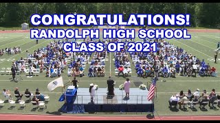 Randolph High School Graduation 2021 [upl. by Wellesley]