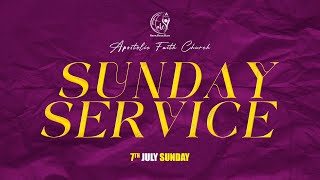 Live Sunday Service  Apostolic Faith Church  7th July 2024 [upl. by Anayik]