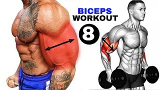 6 Best Exercises Bigger Biceps At Gym Bicepsworkout  Bicep Blast  8 Exercises for Stronger Arms [upl. by Griffie]