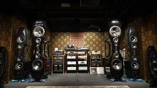 Hong Kong  Fung Ning Audio 豐寧音響  Kharma Exquisite Extreme Grand Goldmund Telos8800 WADAX  M1 [upl. by Tugman]