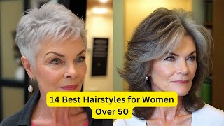 14 Best Hairstyles for Women Over 50 [upl. by Lionel]