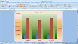 Lektion13Excel2007Diagrammformatierung [upl. by Celeski]