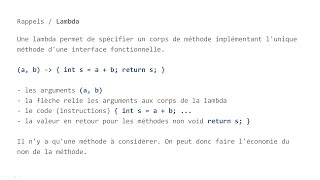 Certification JAVA  Jour 33  Interfaces fonctionnelles [upl. by Eeneg639]