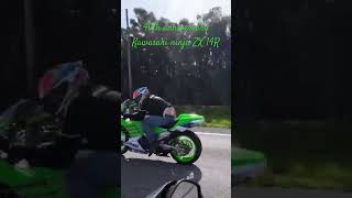 2024 Kawasaki ZX14R vs My Hayabusa – 75 Power Mode Watch It Fly 🏍️💨 [upl. by Suivatna]