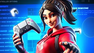 NEW BEST Controller Settings For AIMBOT  FAST EDITS OG Fortnite [upl. by Dorian617]