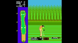 Competition Golf Final Round Arcade Longplay 1985 Data East Corporation Japan old version [upl. by Tomas492]