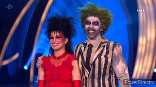 Roxy Shahidi and Sylvain Longchambon skating in Dancing On Ice Movie Week 28124 [upl. by Taddeo]