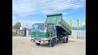 1996 Model Hino Ranger Dumper J08C Engine Air Brake [upl. by Nedrah]