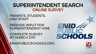 Enid Schools Release Survey Asking Residents For Potential Superintendent Characteristics [upl. by Sissie]