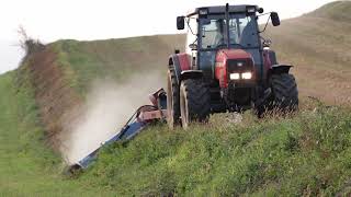 4K Massey Ferguson 4245 and Stark KDL 200 forage machine in action [upl. by Toft]