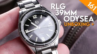 The 379 Fifty Fathoms Alternative  RLG Odyssea quot4quot 39mm automatic dive watch review [upl. by Hertha]