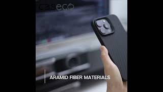 Aramid Fiber Case For iPhone 16 Series  Made From REAL Kevlar® Aramid Fiber [upl. by Ykciv426]