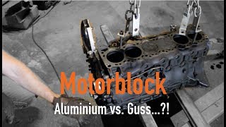 Motorblock  Aluminium vs Guss Erklärt vom Kfz Meister [upl. by Aibos633]