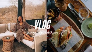 ISSA VLOG  Luxury Lodge Experience  LION SANDS GAME RESERVE  Travel Vlog  Thobi Rose [upl. by Sedgewinn327]