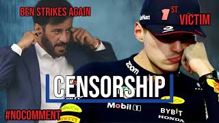 MAX VERSTAPPEN FIRST VICTIM OF SWEARING CRACKDOWN [upl. by Halika]