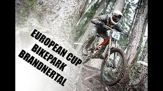 European Cup Bikepark Brandnertal  Course Check [upl. by Ocirled]