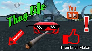 Wdamage car crash 2 Thug life [upl. by Nivra218]