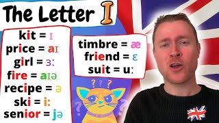 English Pronunciation  The Letter  i   10 Ways to Pronounce the Letter ɪ in English [upl. by Herrle522]