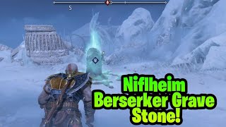 How To Get To NIFLHEIM Berserker Grave Stone In God Of War Ragnarok Tutorial [upl. by Negaem52]