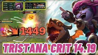 PBE Tristana Crit  Patch 1419 League of Legends [upl. by Naek]