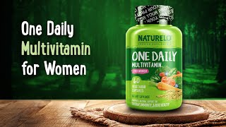 NATURELO One Daily Multivitamin for Women [upl. by Lody694]