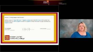 Module 1 2A Adding Negative Real Numbers [upl. by Heydon]