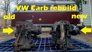 Volkswagen Solex Carburetor Rebuild [upl. by Nyrrek261]