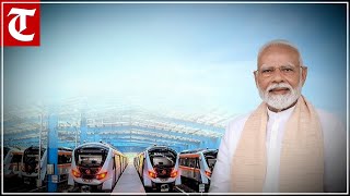 LIVE PM Modi inaugurates Ahmedabad Metro Rail Project travels on board the metro [upl. by Conti]