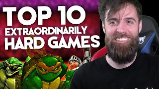 10 Extraordinarily Hard Games Ranked by Difficulty [upl. by Bahe831]