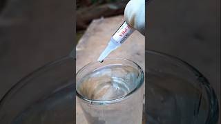 Glue Vs H2O shorts viralvideo viralshorts [upl. by Dnivra]