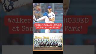 Walker Buehler ROBBED at Santa Anita Park [upl. by Daberath]