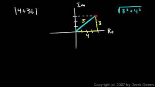 Algebra 2 44k  Complex Numbers Part 11  Absolute Value [upl. by Aiciruam264]