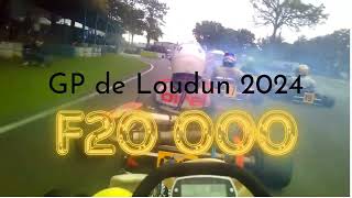 Karting GP de Loudun 2024 Formule 20 000  ON BOARD Race kart 100cc [upl. by Bran]