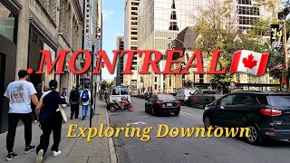 Life in the Streets of Montreal City Canada [upl. by Fiorenza]