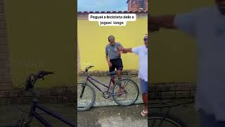 A minha bicicleta e a melhor ou não é humor memes comedy [upl. by Yrelbmik509]