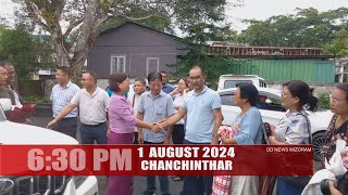 DD News Mizoram  Chanchinthar  1 August 2024  630 PM [upl. by Adriano762]