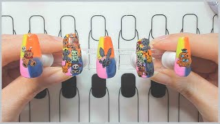 quotCreepyCute Stuffiesquot Nail Stamping [upl. by Linet]