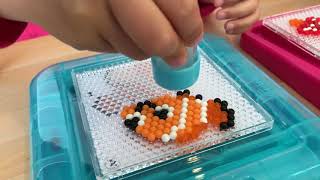 Activité enfant  Perles Aquabeads 🐠 [upl. by Nahtanaj727]