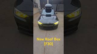 New Roof Box for the f30 What ya think [upl. by Atinuhs]