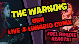 Ugh  THE WARNING  LIVE at Lunario CDMX  Roadie Reacts [upl. by Niawat]