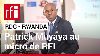 Appels sur lactualité  RDC  le ministre Patrick Muyaya • RFI [upl. by Yecam238]