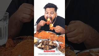 Spicy chicken dish challenge chickenlegpiece food foodie foodsharing indianfood shorts [upl. by Harwill]