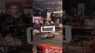 Pro Wrestling  Hot Rod sticks the landing TWICE in San Antonio prowrestling [upl. by Sennahoj]