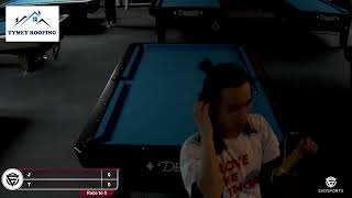 J vs T  TABLE 6  Q1 BILLIARDS  EvoSports [upl. by Nnylyam486]