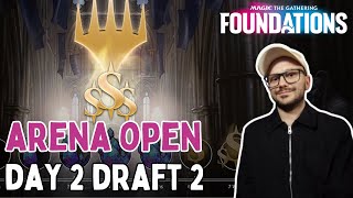 Final Boss Energy – Arena Open Draft 2  Foundations Draft  MTG Arena [upl. by Llewol121]