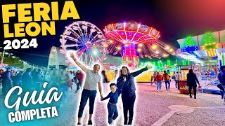 🎡 FERIA LEÓN 2024 4K ✅ GUÍA 100 REAL ✨ Precios TIPS exclusivos 🎠 Comida amp Conciertos GRATIS 🎶 [upl. by Eibot689]