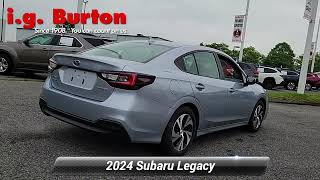 New 2024 Subaru Legacy Premium Glen Burnie MD S243653 [upl. by Alliuqahs]