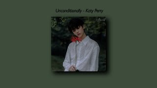 Unconditionally  Katy Perry Tiktok Version Slowed And Reverb  Underwater Lyrics [upl. by Iruy]